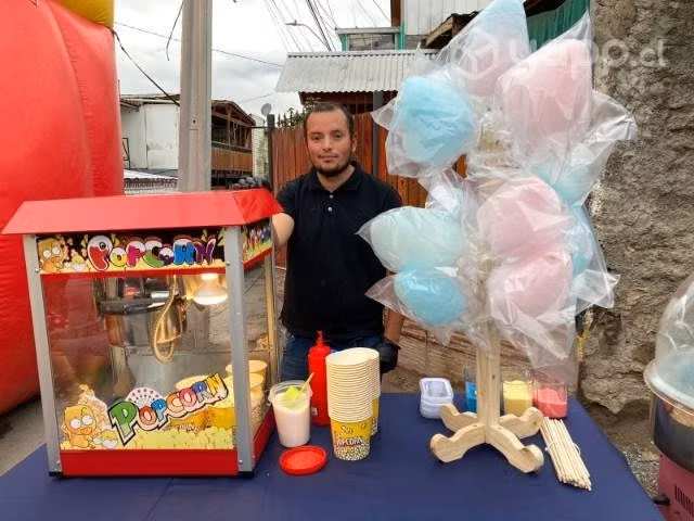 Maquina de cabritas y/o algodon de azucar