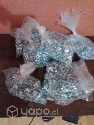 Tornillos punta broca .lentejas