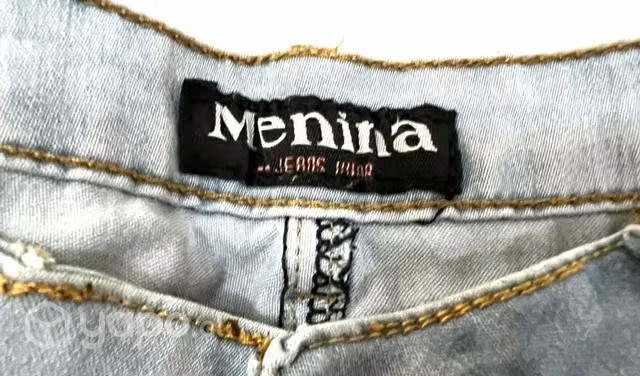 Short Elástico Levanta Cola Marca Menina 38/40 - Imagen 3