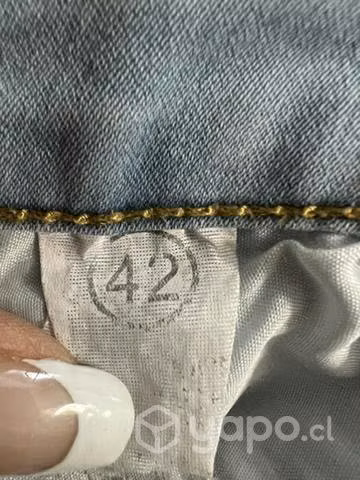 Short Elástico Levanta Cola Marca Menina 38/40 - Imagen 4