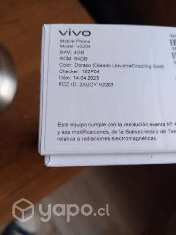 Celular Vivo Y 16 nuevo