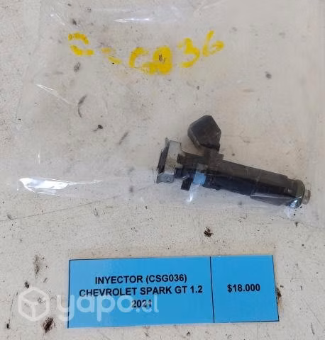 Inyector (CSG036) Chevrolet Spark GT 1.2 2021