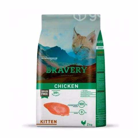 Bravery chicken kitten 2kg
