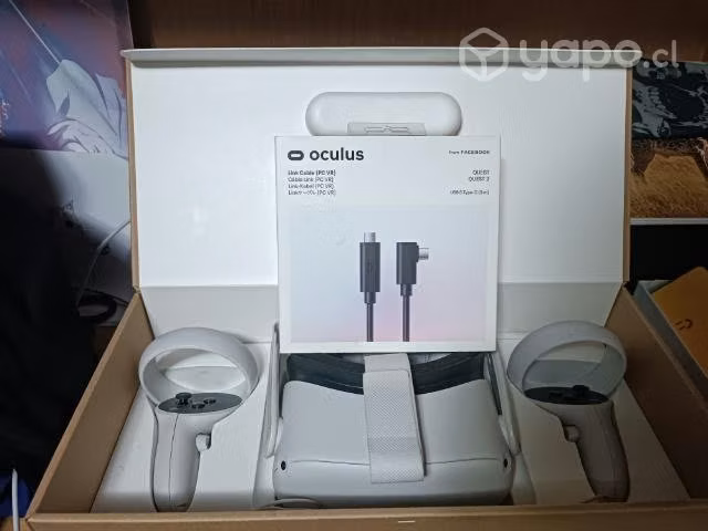 Oculus Quest 2 128GB + Cable de Fibra para PC