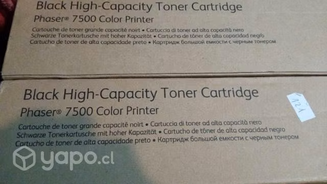 Toner phaser xerox 7500 colores originales de alta - Imagen 2