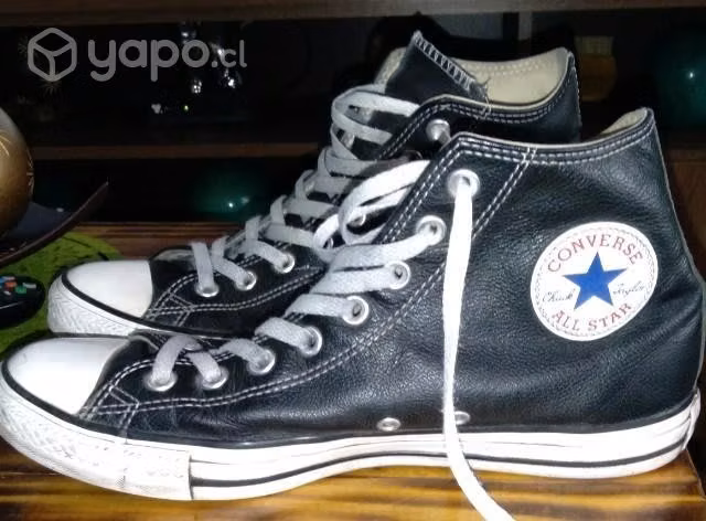 Zapatillas converse de cuero - Imagen 4