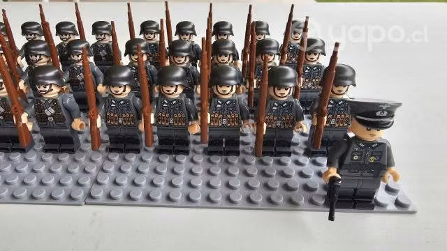 Pelotón Alemán Segunda Guerra tipo Lego