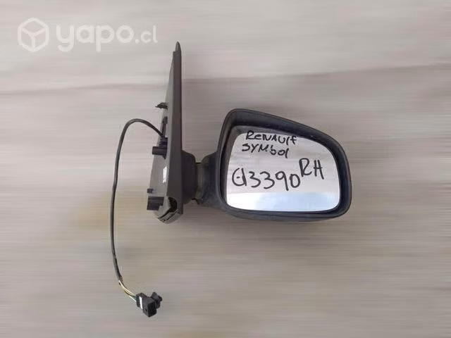 Espejo lateral RH Renaul Symbol 2017 2021