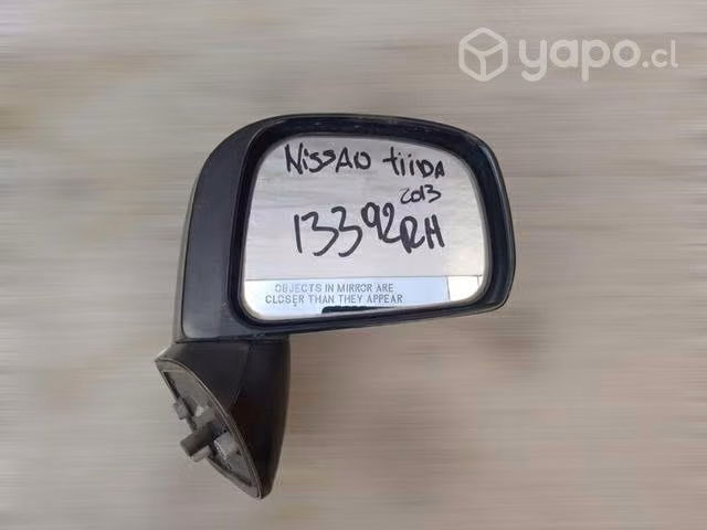 Espejo lateral RH Nissan Tiida 2006 212