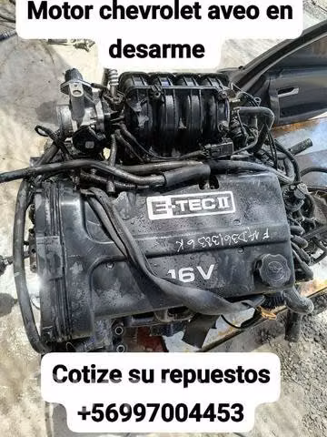 Motor Chevrolet Aveo desarmaduría