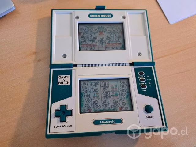 Game & Watch Nintendo Green House edición 1982