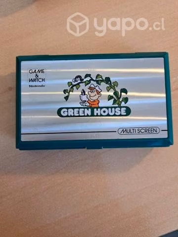 Game & Watch Nintendo Green House edición 1982