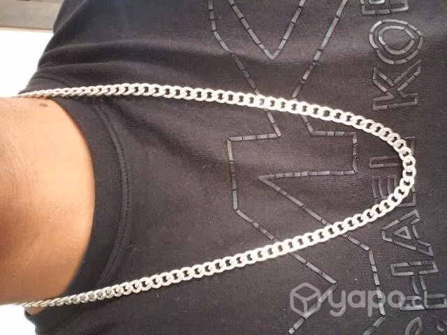 Cadena de plata joyas