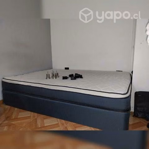 Cama 2 plazas , marca CIC (usado, menos de 1 año)