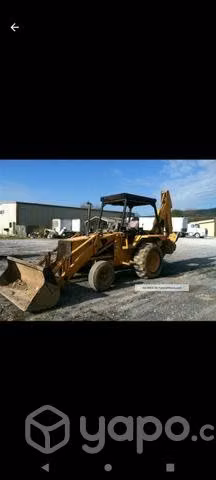 JCB retroexcavadora al desarme