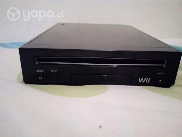 Nintendo wii pirateada con sus 2 controles