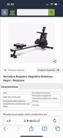 REMADORA BOGADORA MAGNÉTICA Bodytone - Imagen 5