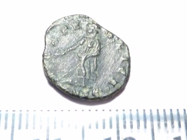 Moneda Romana De La Emperatriz Santa Helena, 337 D