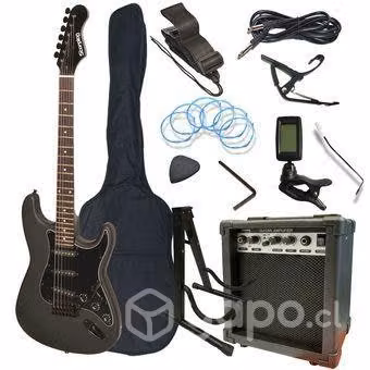 Pack guitarra electrica scorpion