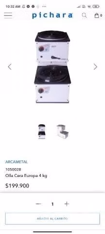 Olla de cera profesional - Imagen 2