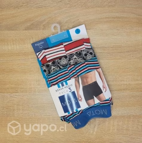 Tripack boxer mota