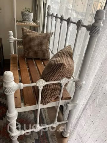 Banca fierro y roble