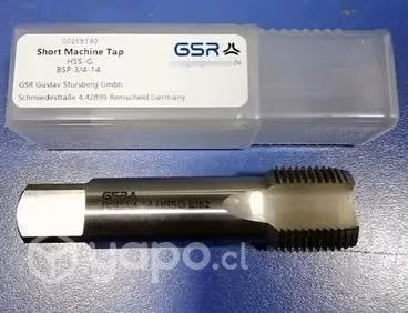 MACHO BSP 3/4 x 14 HSS-G GSR