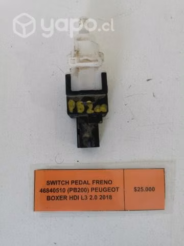 Switch Pedal Freno Peugeot Boxer HDI 2018 L3