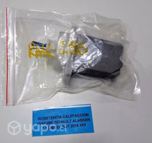 Resistencia Calefacción (RAK286) Renault Alaskan