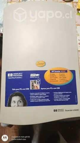 Scanner. ScanJet 4100C HP