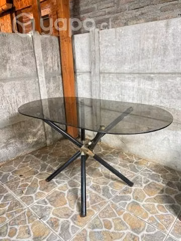 mesa de vidrio