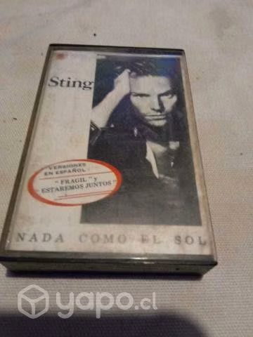 Cassette Sting Nada como el sol