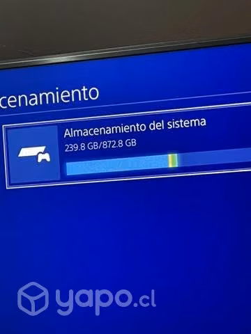 PS4 1TB - 4 juegos - 2 controles