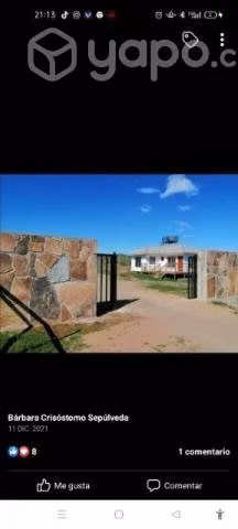 terreno en huaquen 600 M2