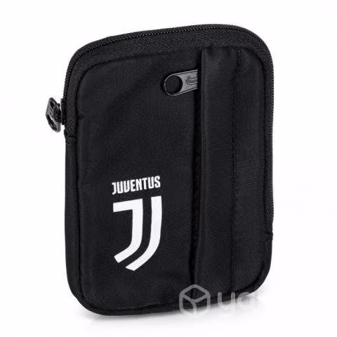 Juventus Billetera Colgante en Cinturón - Negra C/