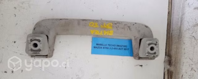 Manilla Techo (MAZ165) Mazda BT50 3.2 4x4 AUT 2017