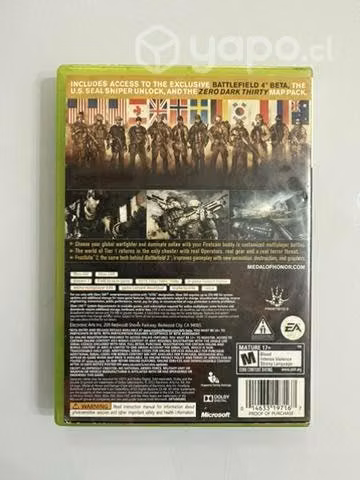 Medal of Honor Warfighter Xbox 360