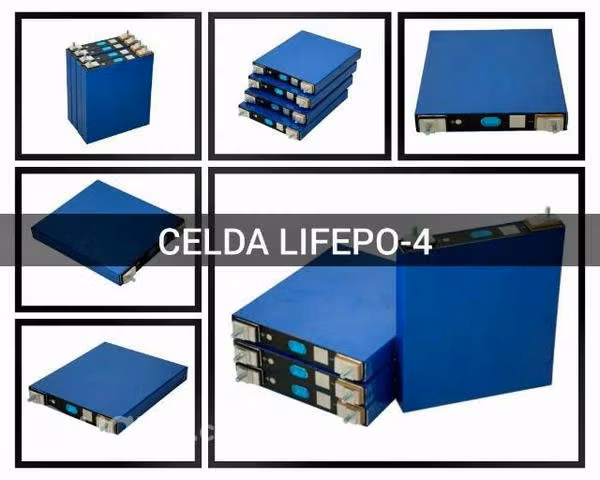 Celda Prismatica Gama Alta Litio Lifepo-4 (100A)