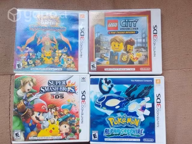 Juegos 3ds, excelente estado.