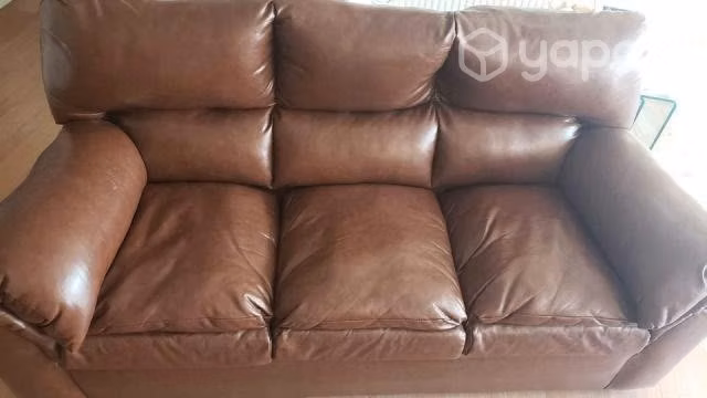 Sofa ecocuero 3 cuerpos - Imagen 3