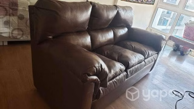 Sofa ecocuero 3 cuerpos - Imagen 2