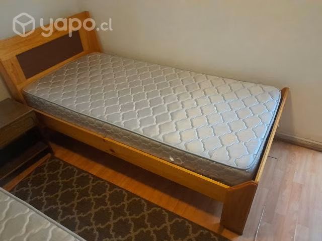 2 camas con sus respectivos colchones - Imagen 2