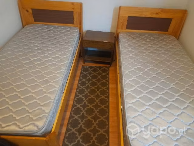 2 camas con sus respectivos colchones - Imagen 3