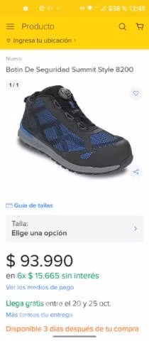 Zapato de seguridad SPORT