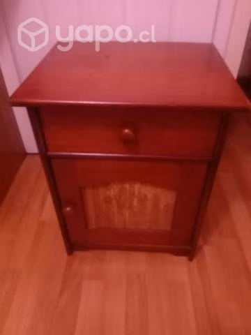 Cama 2 plazas + veladores + respaldo