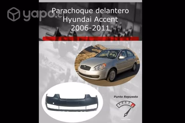Parachoque delantero Hyundai Accent 2006-2011