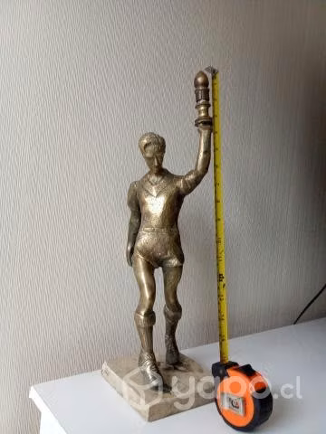 Esculturas bronce antiguas 50 cm alto salitreras
