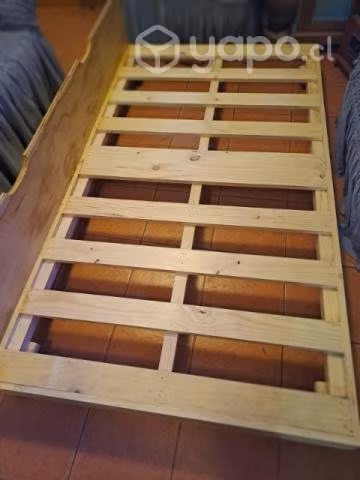 Cama de madera - Imagen 3