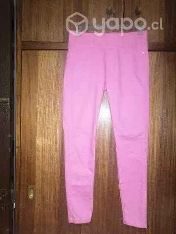 Jeans Color Rosado en buen estado. Marca Sybilla - Imagen 4