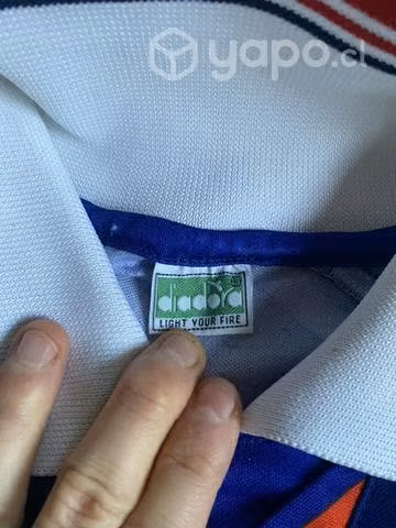 Camiseta universidad de chile 1996, de época